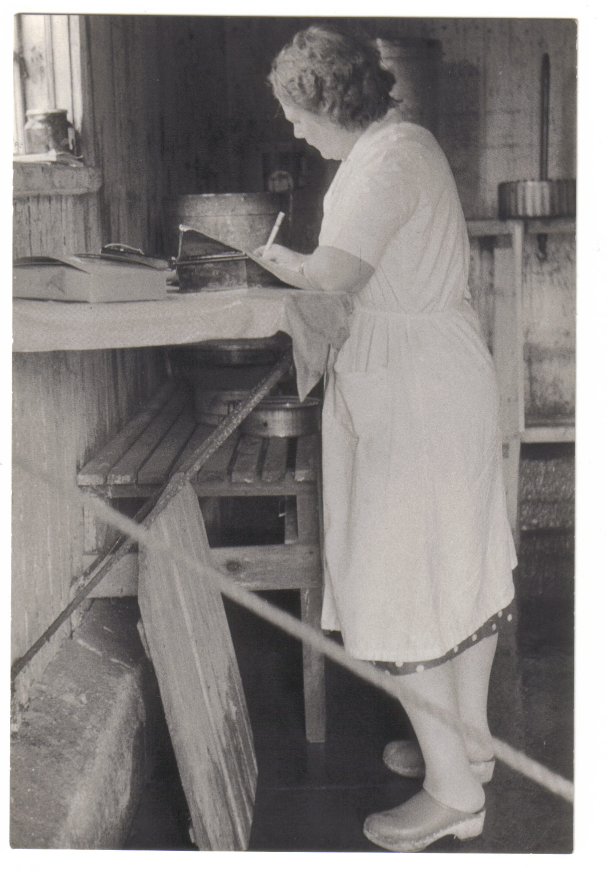 Mjölkförsäljning 50-talet Alice