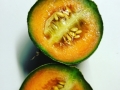 Melon från växthuset